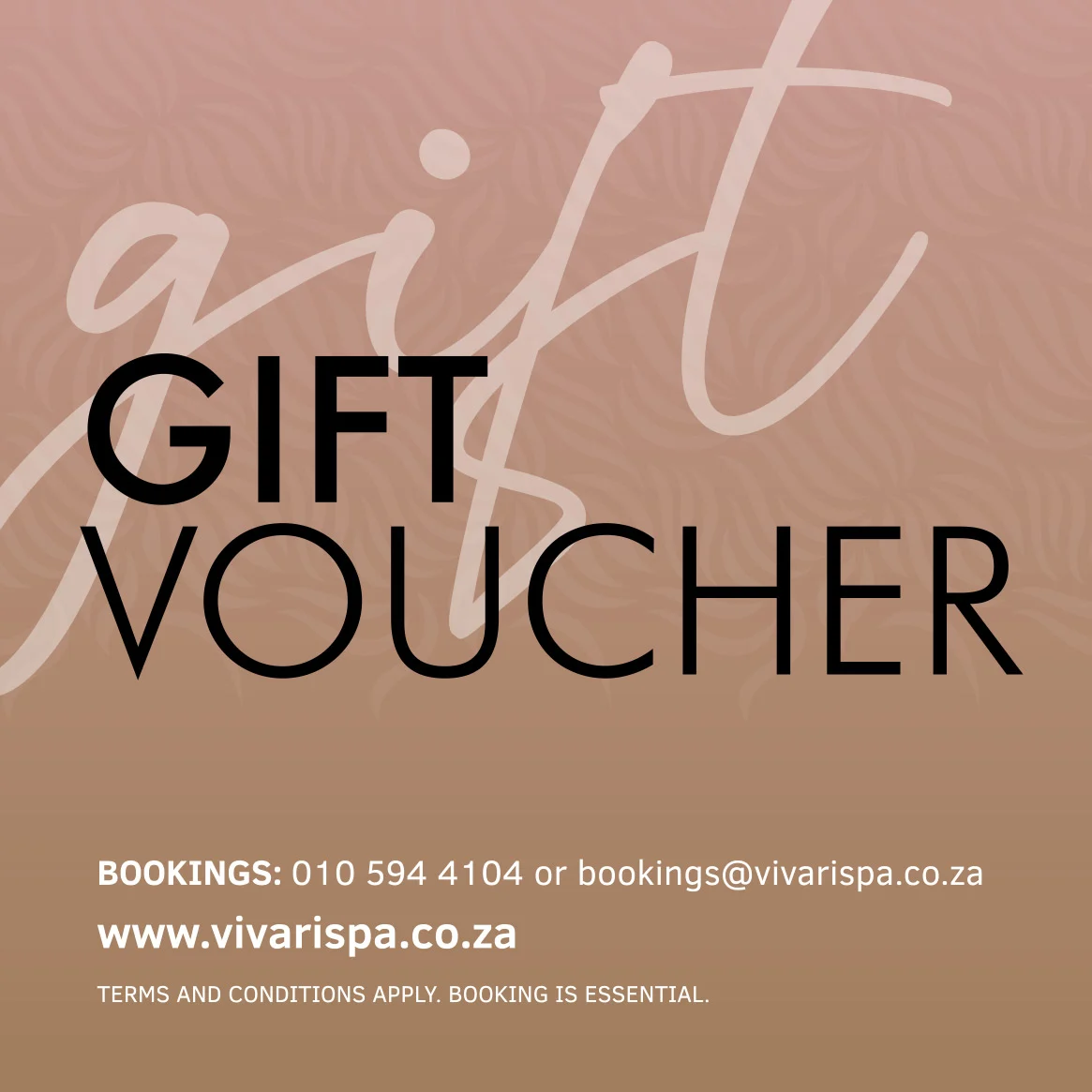 Spa Gift Voucher