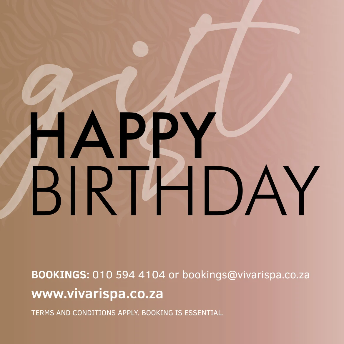 Happy Birthday Gift Voucher